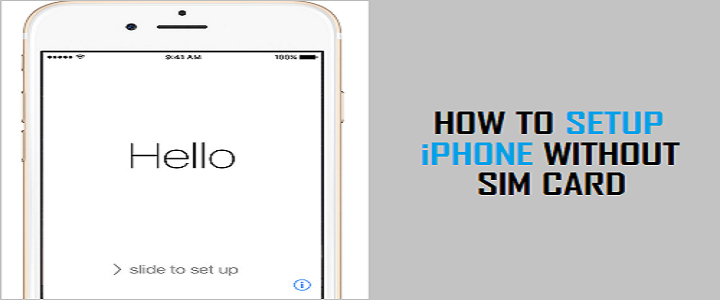 Activate iPhone Without Sim