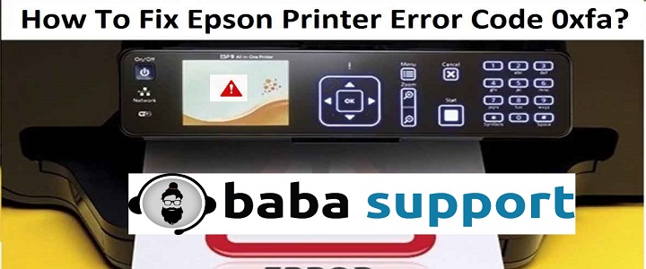 Epson Error Code 0xEA