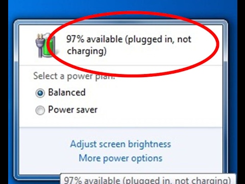 HP Laptop Plugged In Not Charging 