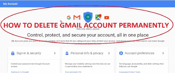 How to Delete Gmail Account