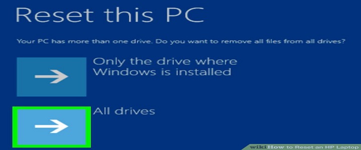 How to Factory Reset HP Laptop 