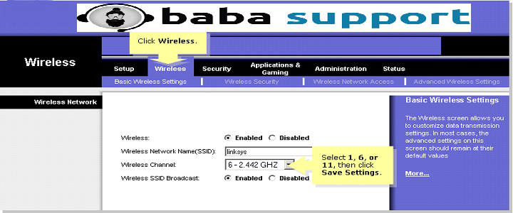 Linksys Router Change Channel