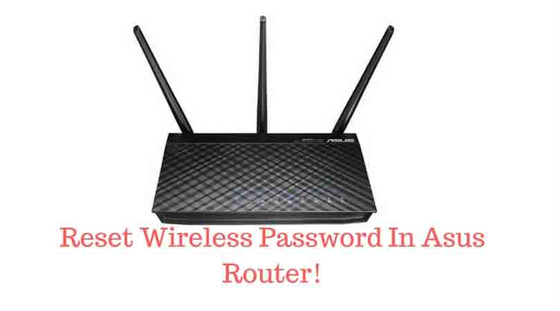 Reset Asus Router Password