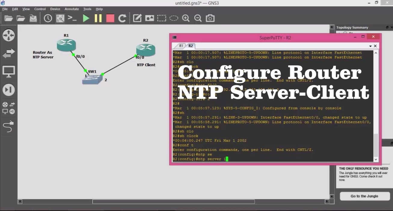 NTP Server Router