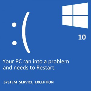 System Service Exception Windows 10