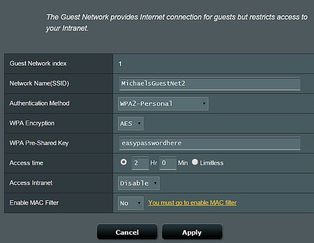 Asus Router AP Isolation