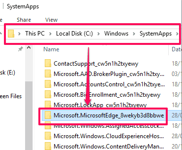 disable Microsoft Edge