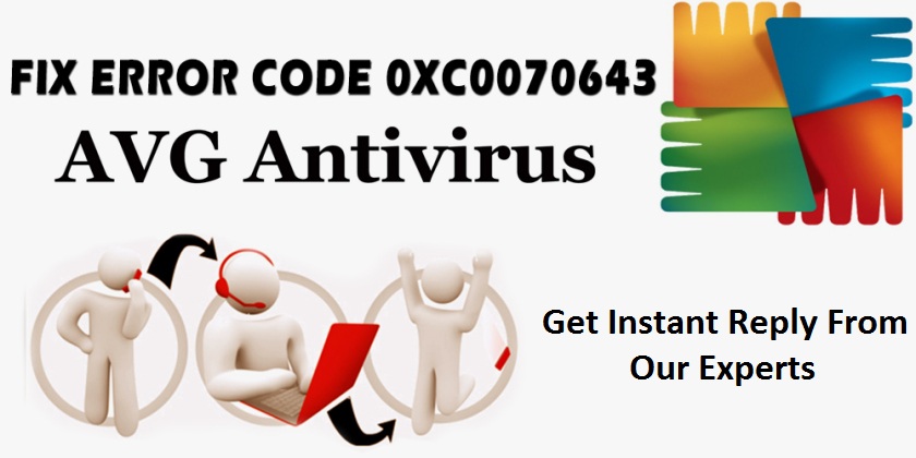 avg error code 0xc0070643
