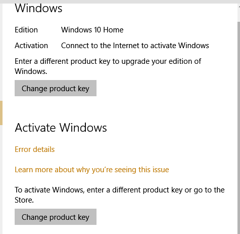 Windows 10 Error Code 0xc004c003