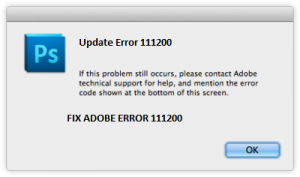 Ошибка 111200 при обновлении adobe acrobat