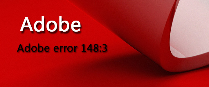 adobe error 148:3