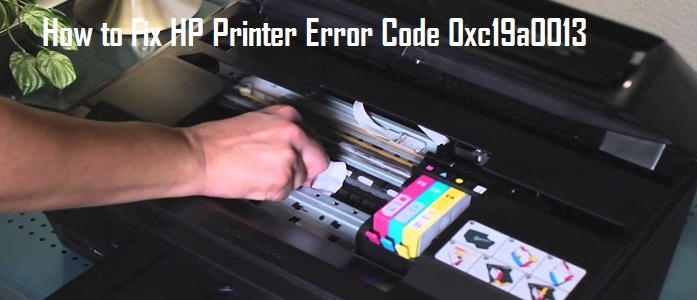 HP printer error code 0xc19a0013